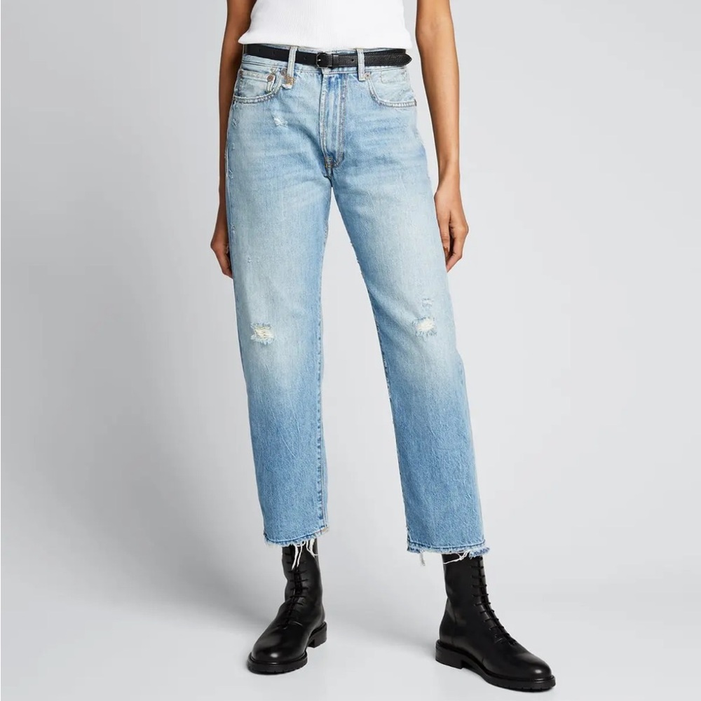 R13 Boyfriend Jean in Holly Wash